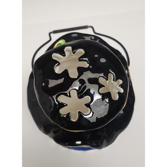 Metal Tealight Tall Snowman/ Variations Ceramic Tea Light Candle Holder - Picture 8 of 16